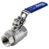 Apollo By Tmg 1/2 in. Stainless Steel FNPT x FNPT Full-Port Ball Valve with Latch Lock Lever 96F10327